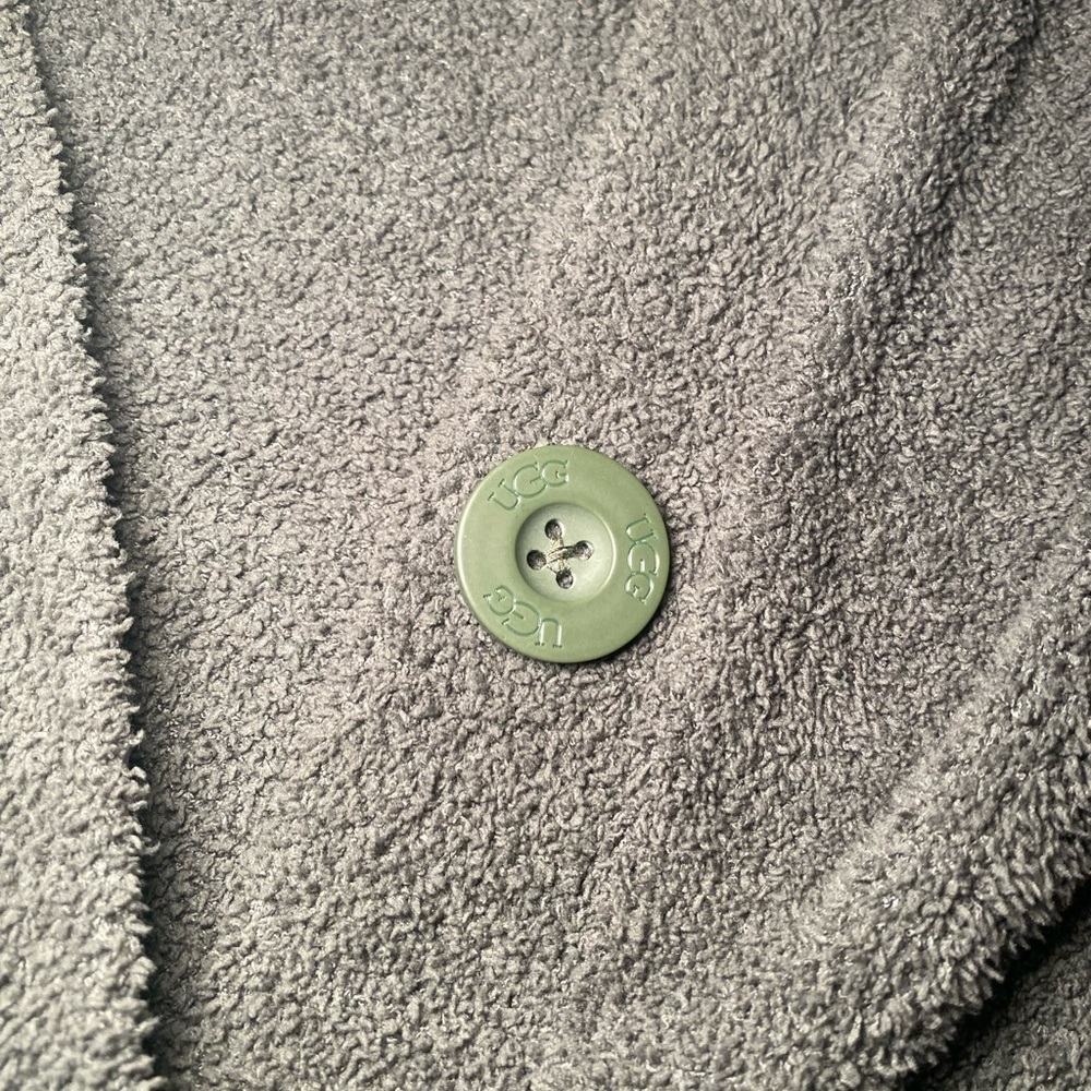 UGG Naomi Crop Cardigan in Green size XL - Picture 5 of 8